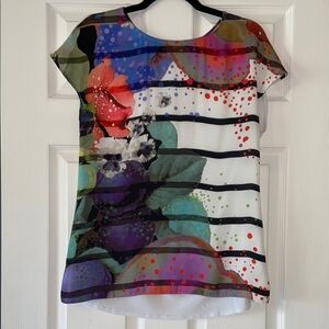 Floral Multicolor Women's Top